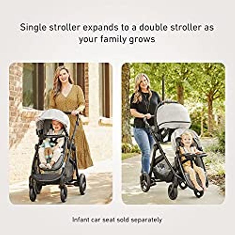 Graco Premier Modes Nest2Grow 4-in-1 Stroller, Midtown