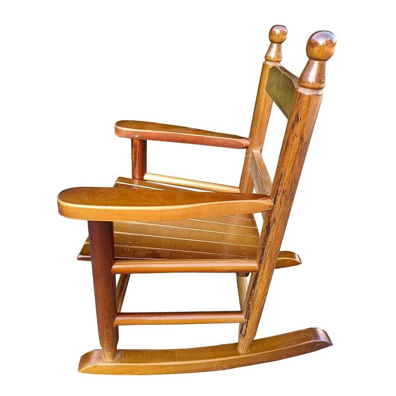 Wooden Children's Rocking Chair, Indoor or Outdoor Rocking Chair - Light Blue
