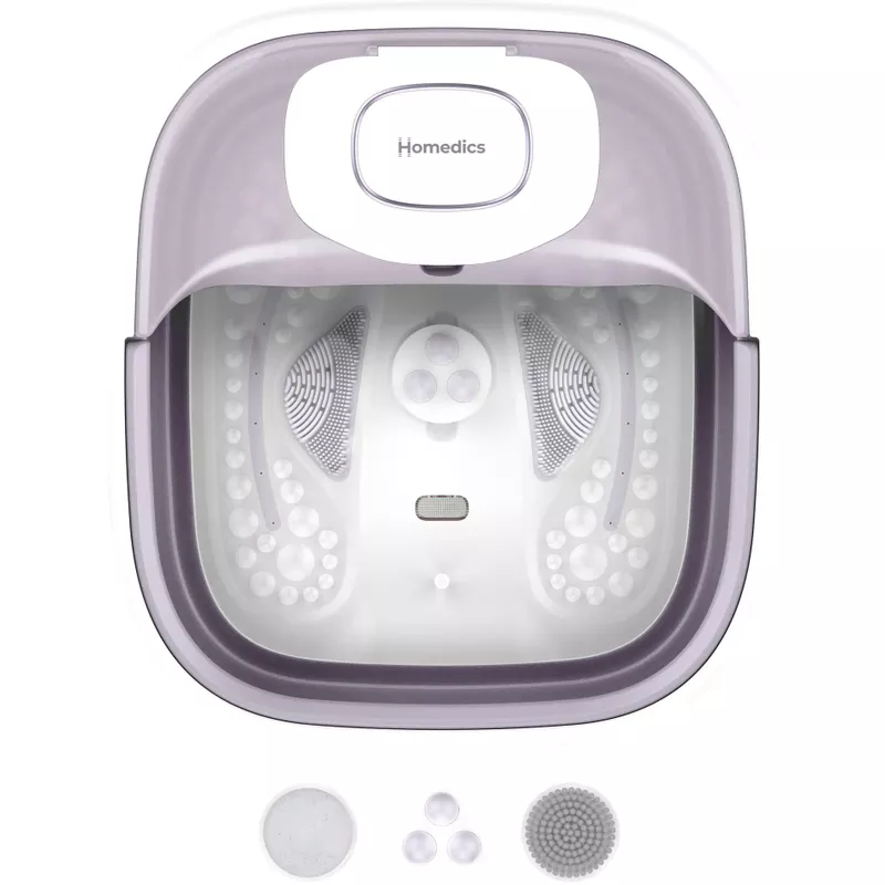 Homedics - Smart Space Deluxe Footbath with Heat Boost - White