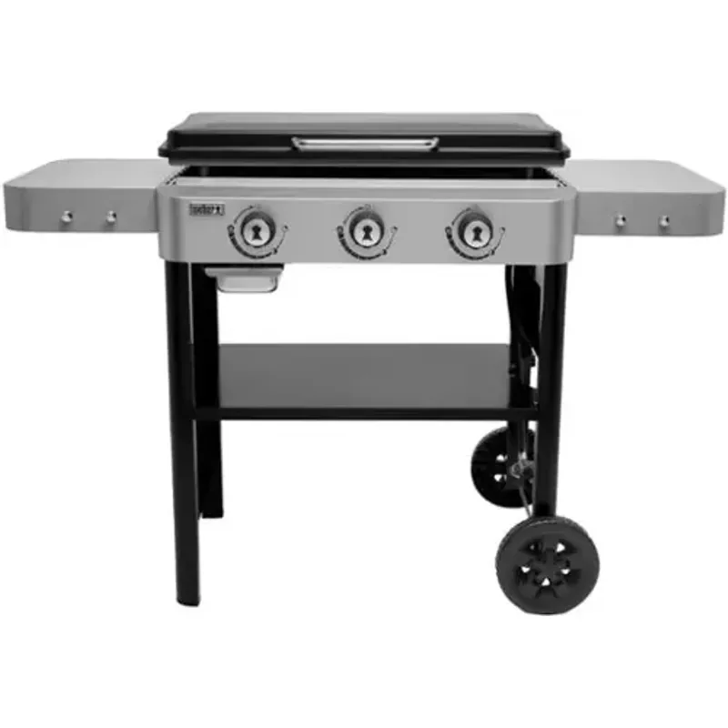 Weber - 28" Outdoor Gas Griddle - Black