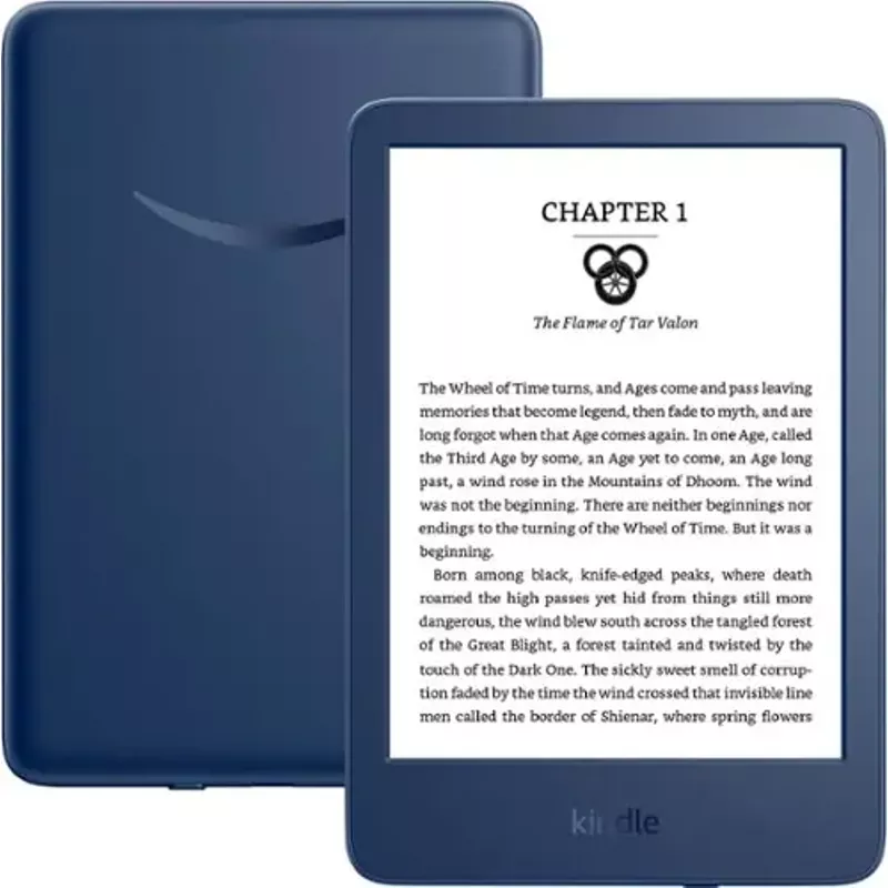 Amazon - Kindle E-Reader (2022 release) 6" display - 16GB - 2022 - Denim