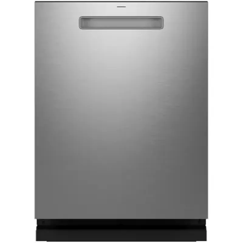 Ge Profile 24-inch Top Control Dishwasher With Microban Antimicrobial Protection And Sanitize Cycle In Fingerprint Resistant Stainless Steel