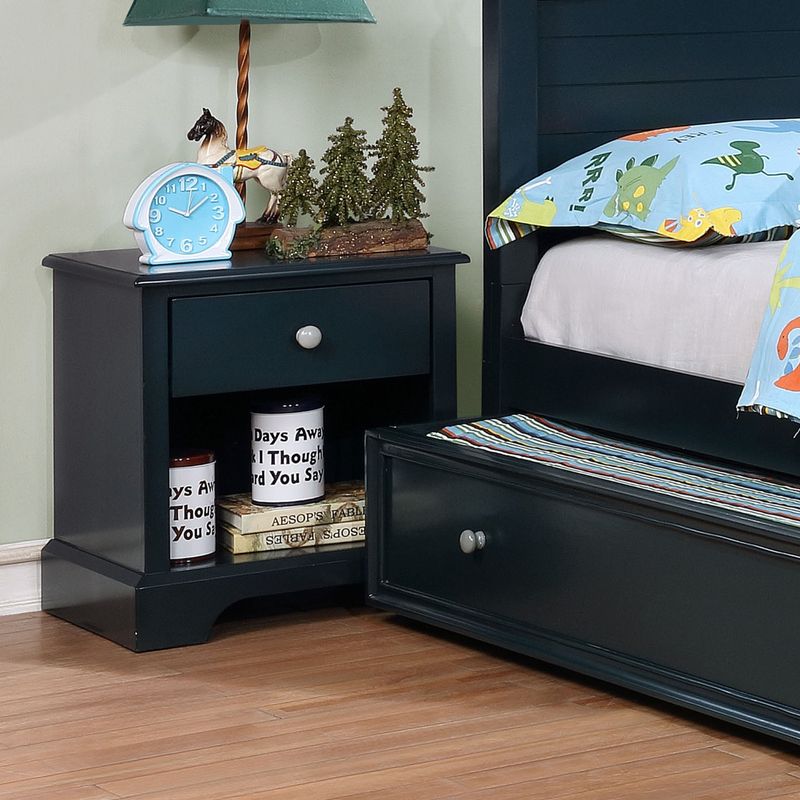 Taylor & Olive Cholla Wood Nightstand - Blue