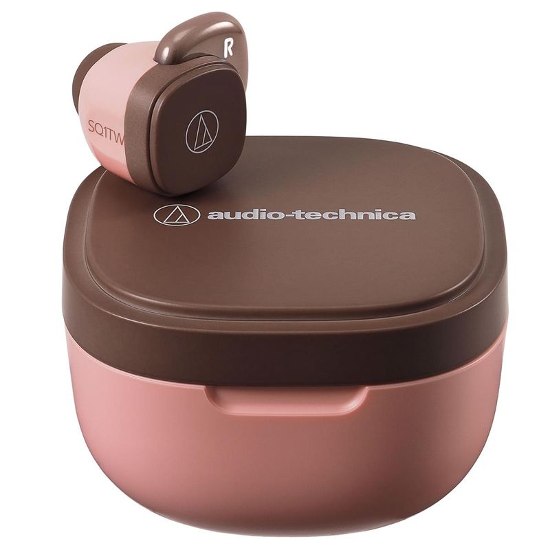 Rent to own AudioTechnica ATHSQ1TW Wireless InEar Headphones, Pink