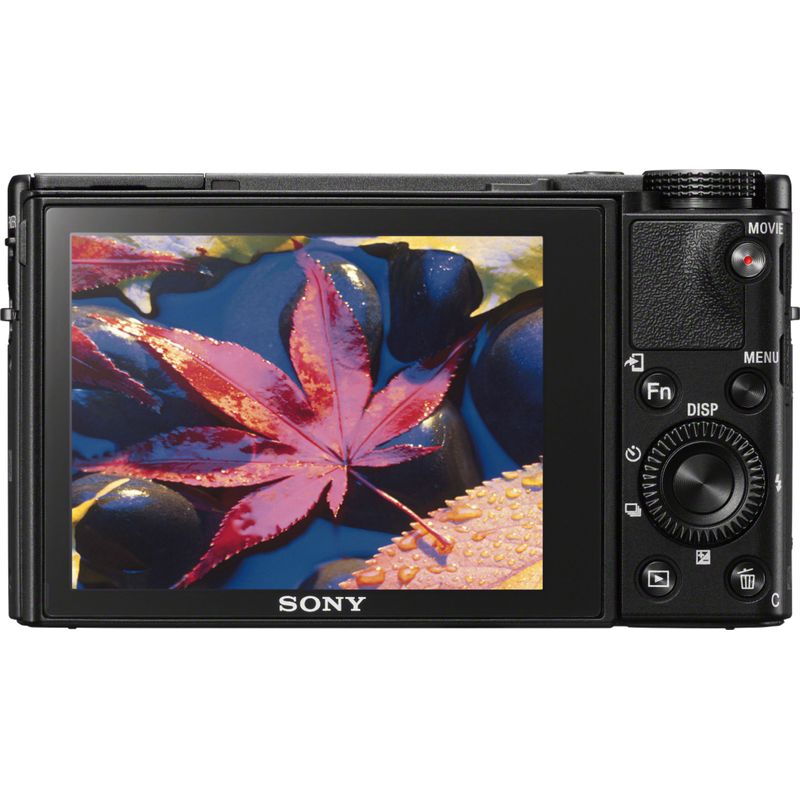 Back Zoom. Sony - Cyber-shot DSC-RX100 V 20.1-Megapixel Digital Camera - Black