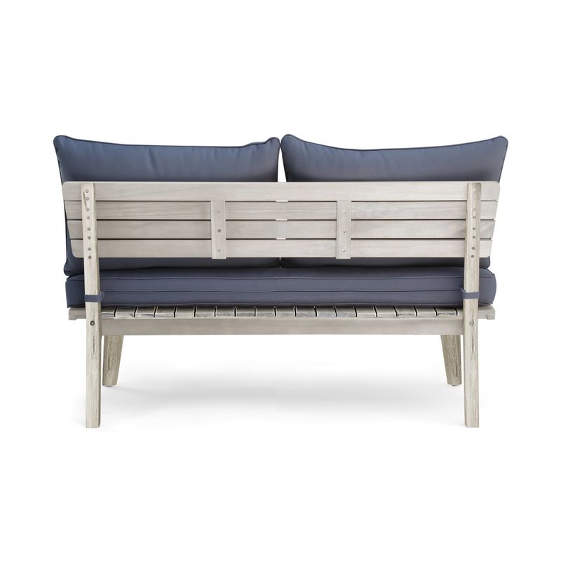 Balmoral Outdoor Acacia Wood Loveseat by Christopher Knight Home - Teak
