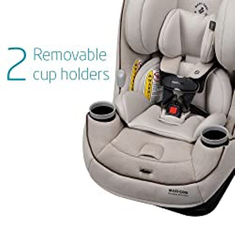 Maxi-Cosi Pria Max All-in-One Convertible Car Seat, Rear-Facing, from 4-40 pounds; Forward-Facing to 65 pounds; and up to 100 pounds in...