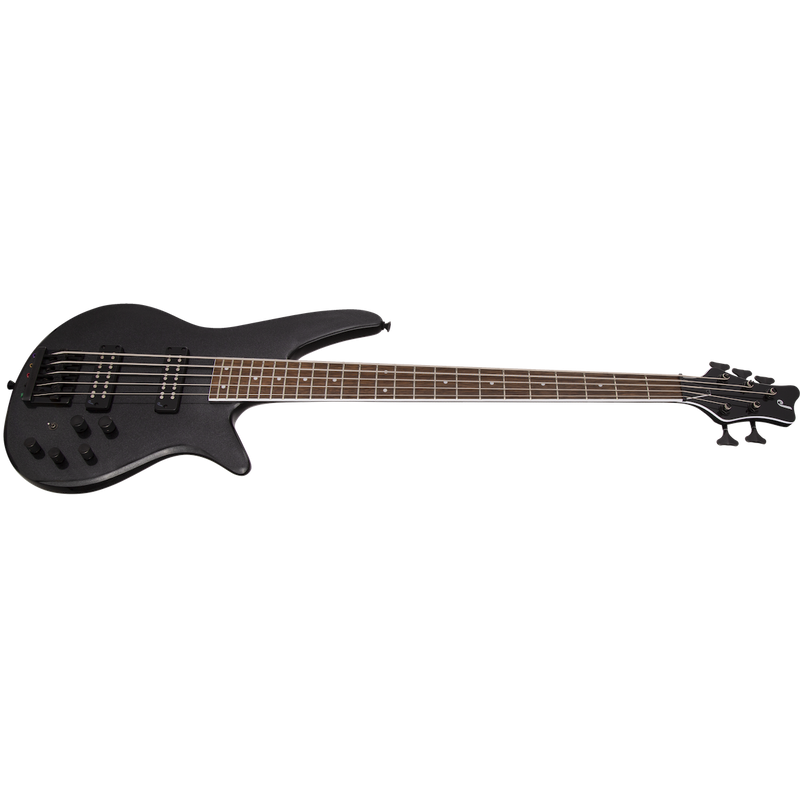 Jackson SBX V X Series Spectra 5-String Bass Guitar, Metallic Black