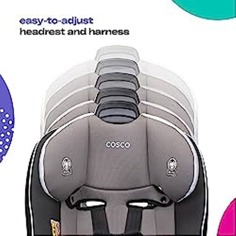 Cosco Empire All-in-One Convertible Car Seat, Moxy