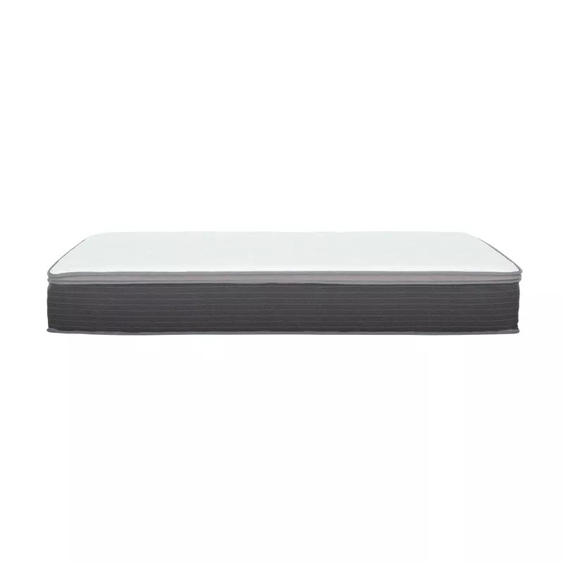Equilibria 10 in. Medium Memory Foam & Pocket Spring Hybrid Bed in a Box Mattress, Twin