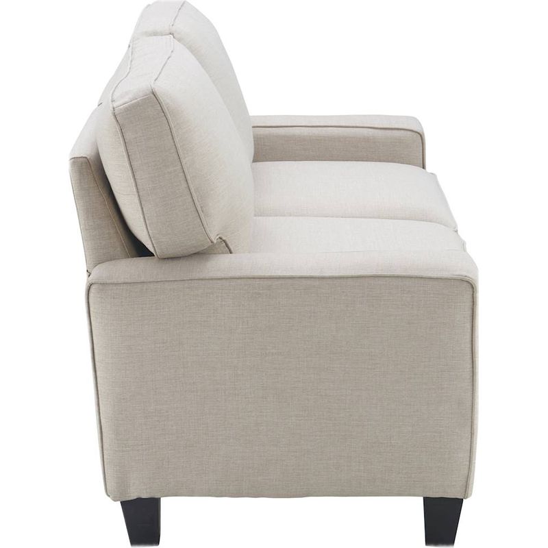 Alt View Zoom 12. Serta - Palisades Modern 3-Seat Fabric Sofa - Light Gray