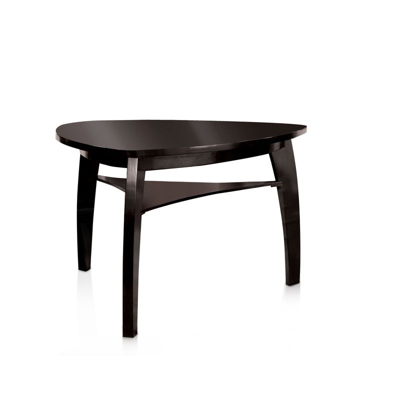 Furniture of America Nack Modern Black 7-piece Counter Table Set