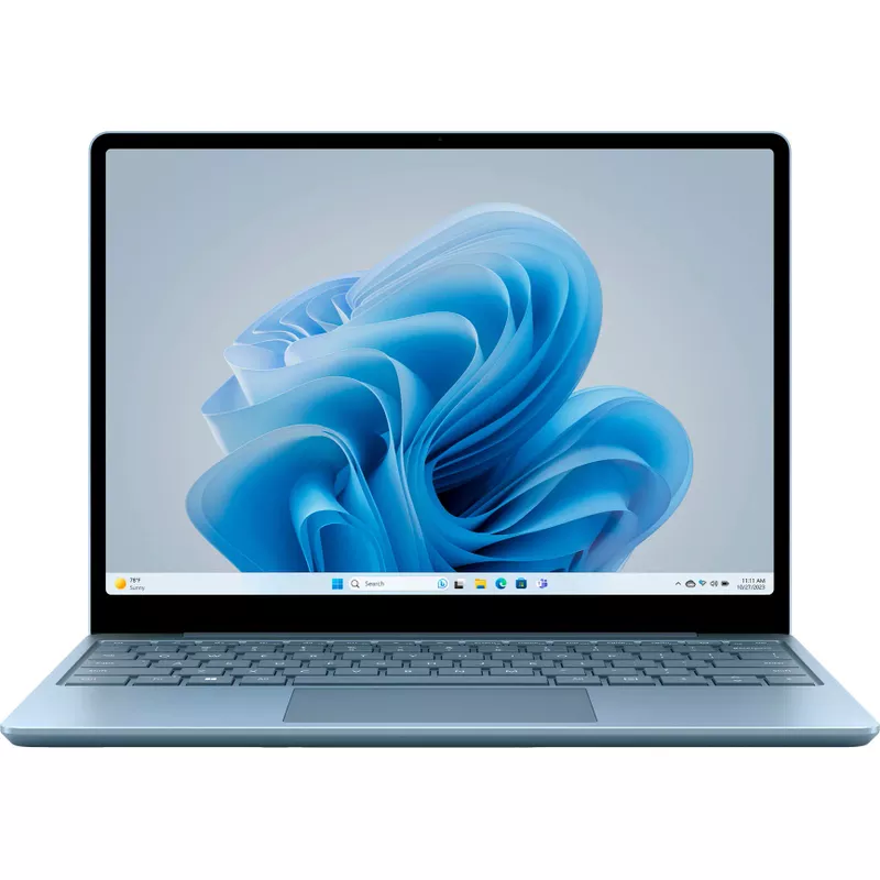 Microsoft - Surface Laptop Go 3 12.4" Touch-Screen - Intel Core i5 with 8GB Memory - 256GB SSD (Latest Model) - Ice Blue