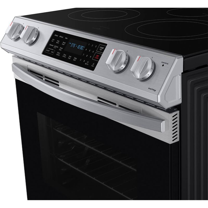 Rent to own Samsung 6.3 Cu. Ft. Front Control SlideIn Electric Range