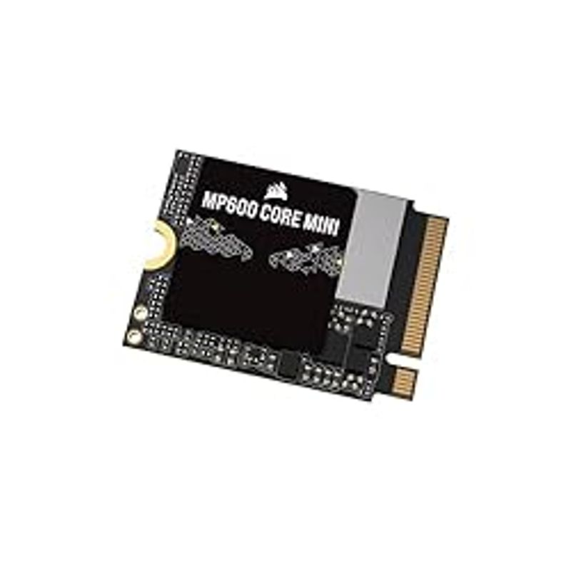 Corsair MP600 CORE Mini 1TB M.2 NVMe PCIe x4 Gen4 2 SSD  M.2 2230  Up to 5,000MB/sec Sequential Read  High-Density QLC NAND  Great for...