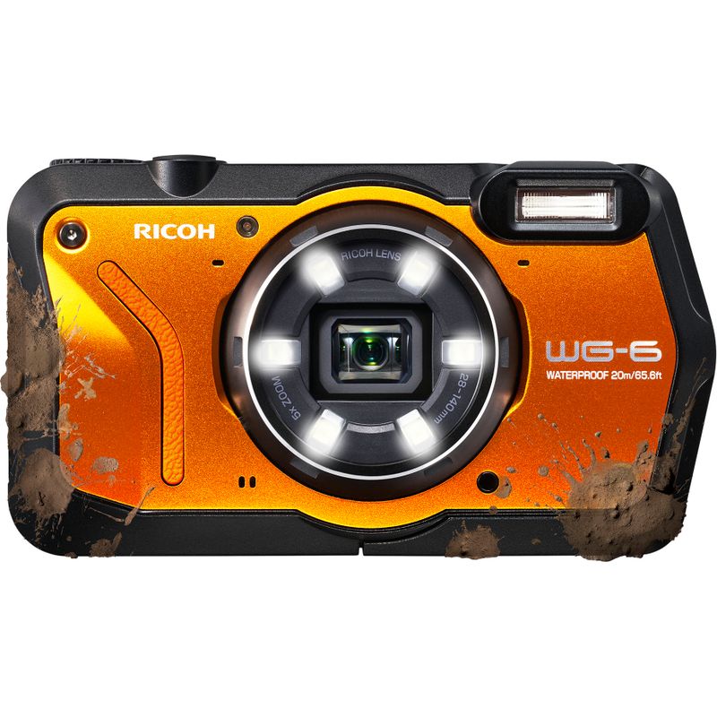 Alt View Zoom 20. Ricoh - WG-6 20mp Waterproof Digital Camera