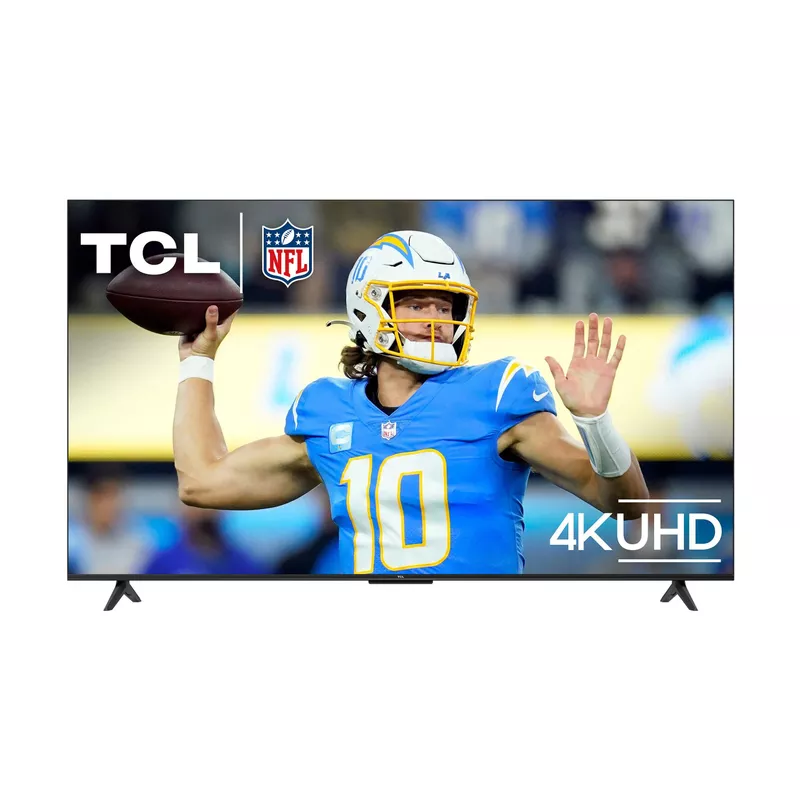 TCL - 55" Class S4 S-Class 4K UHD HDR LED Smart TV with Google TV