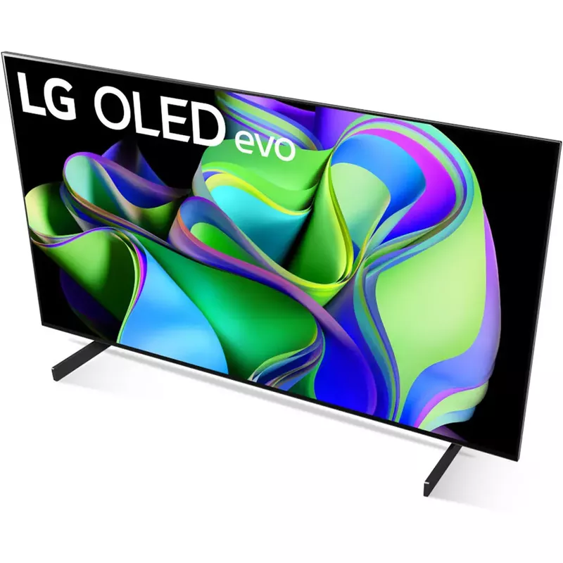 LG - 42" Class C3 Series OLED evo 4K UHD Smart webOS TV (2023)