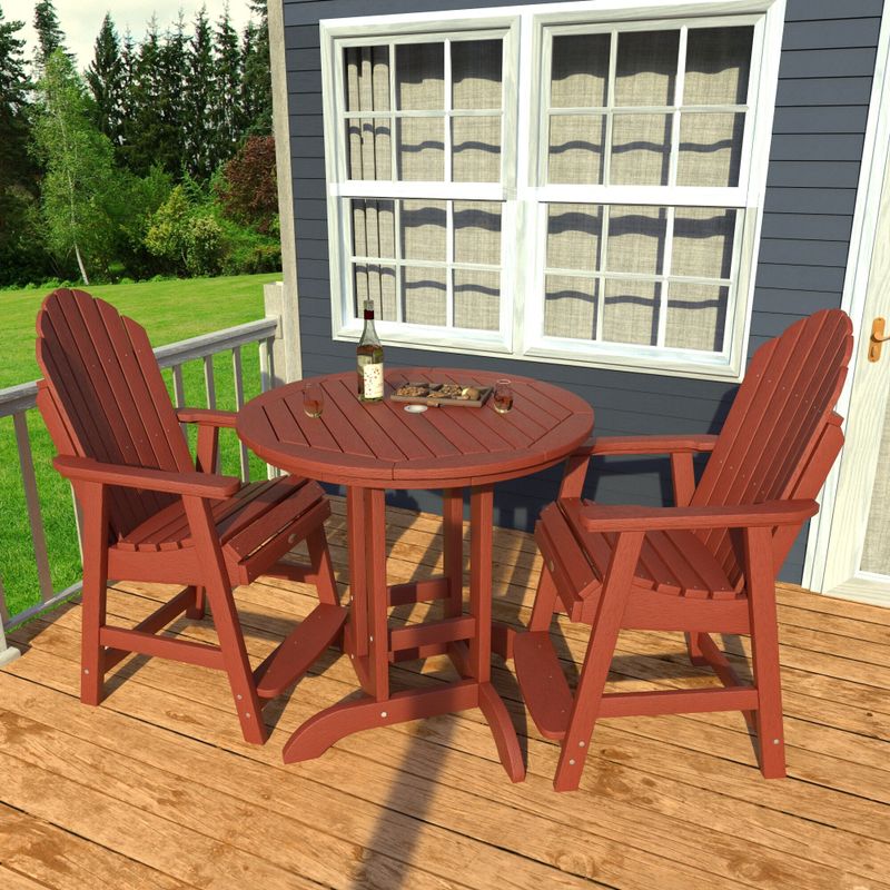 Rent to own Hamilton 3piece Outdoor Dining Set 36" Round Table