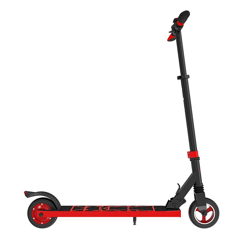 Alt View Zoom 13. Swagtron - Swagger Foldable Electric Scooter w/7.9 Mi Max Operating Range & 15.5 mph Max Speed - Red