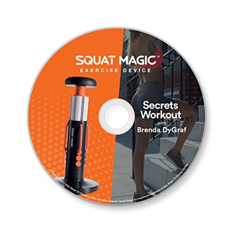 Allstar Innovations Squat Magic Home Gym Workout | Sculpt Abs, Butt, Core, Legs, Thighs & More! | As Seen on TV