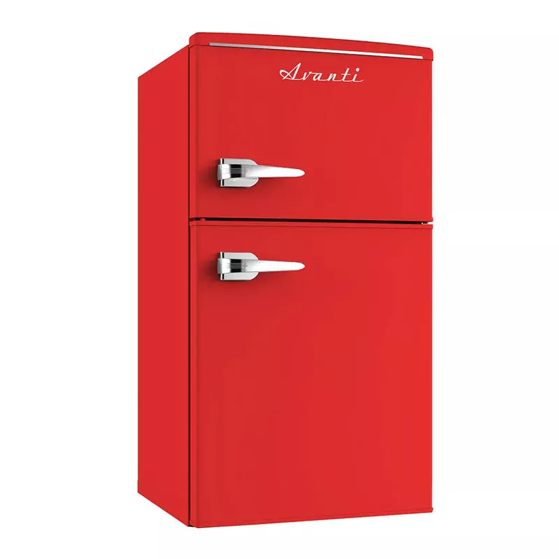 Avanti 3.0 Cu. Ft. Red Compact Retro Style Refrigerators