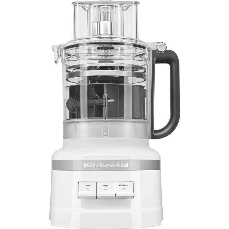 KitchenAid 13-Cup Food Processor with Work Bowl in White