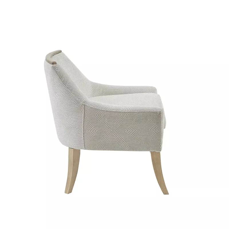 Rubin Ivory Accent Chair