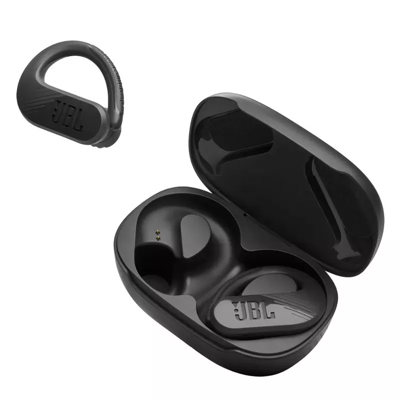 JBL - Endurance Peak 3 Dust and Waterproof True Wireless Active Earbuds - Black