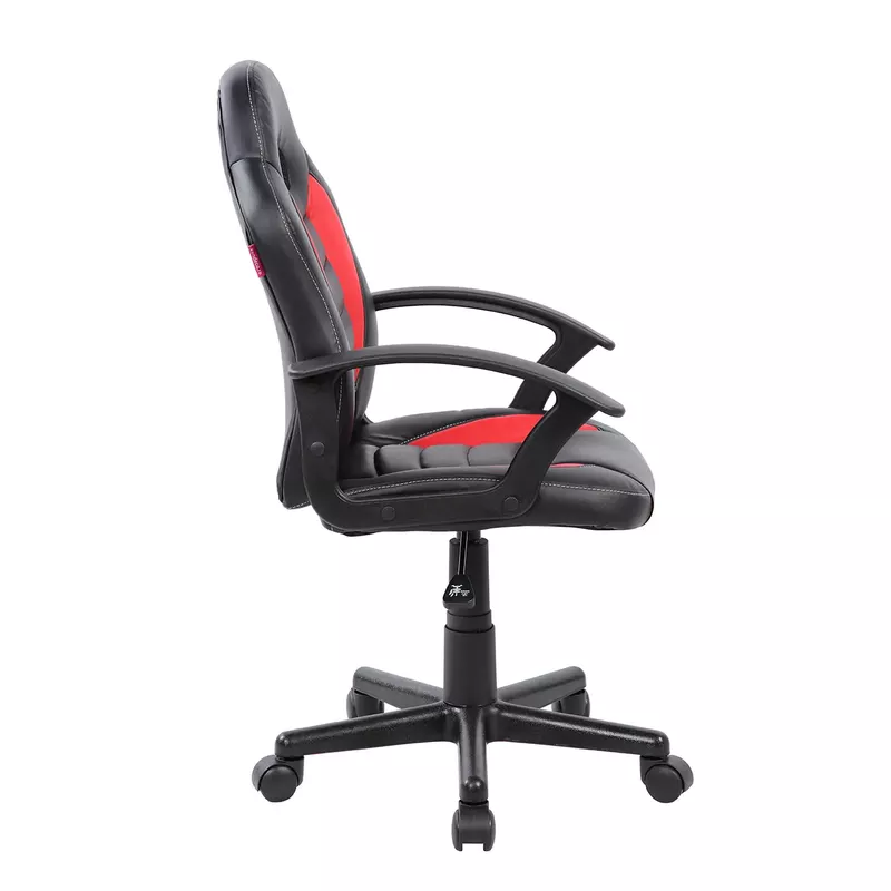 Kid's Gaming and Student Racer Chair with Wheels, Red
