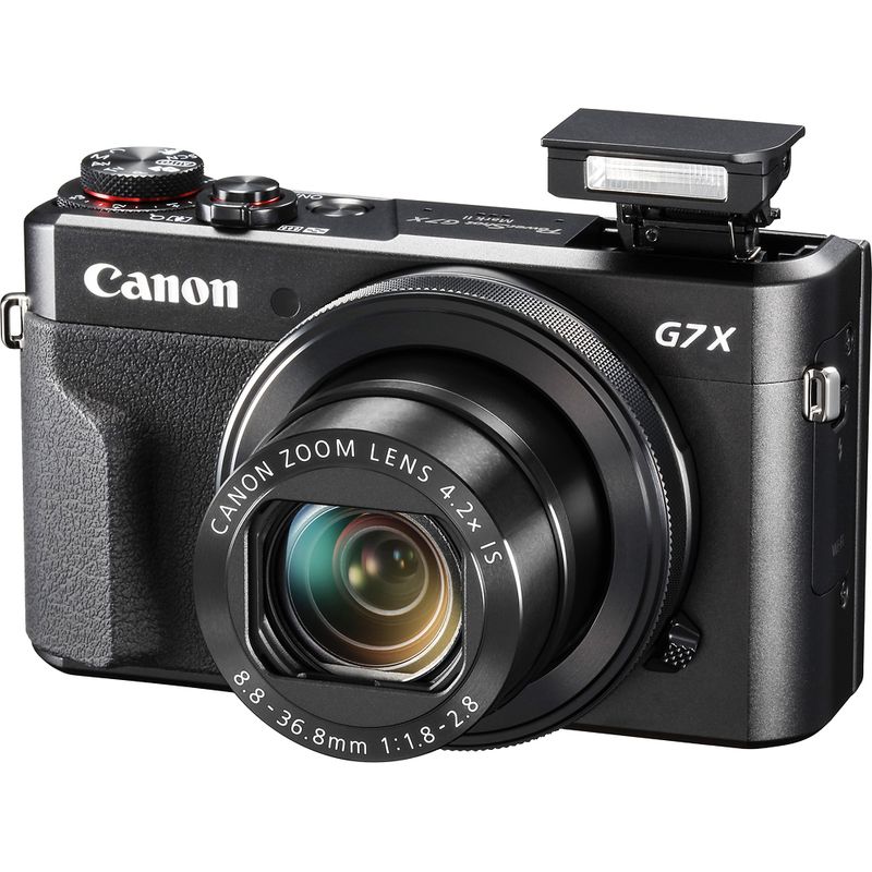 Alt View Zoom 16. Canon - PowerShot G7 X Mark II 20.1-Megapixel Digital Video Camera - Black