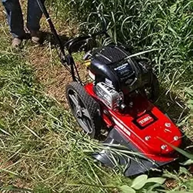 Toro Walk Behind String Mower, 163cc Briggs and Stratton 4-Cycle Engine, 22-Inch Cutting Diameter, Large 14" Wheels, Heavy Duty Replaceable Cutting Lines, 58620