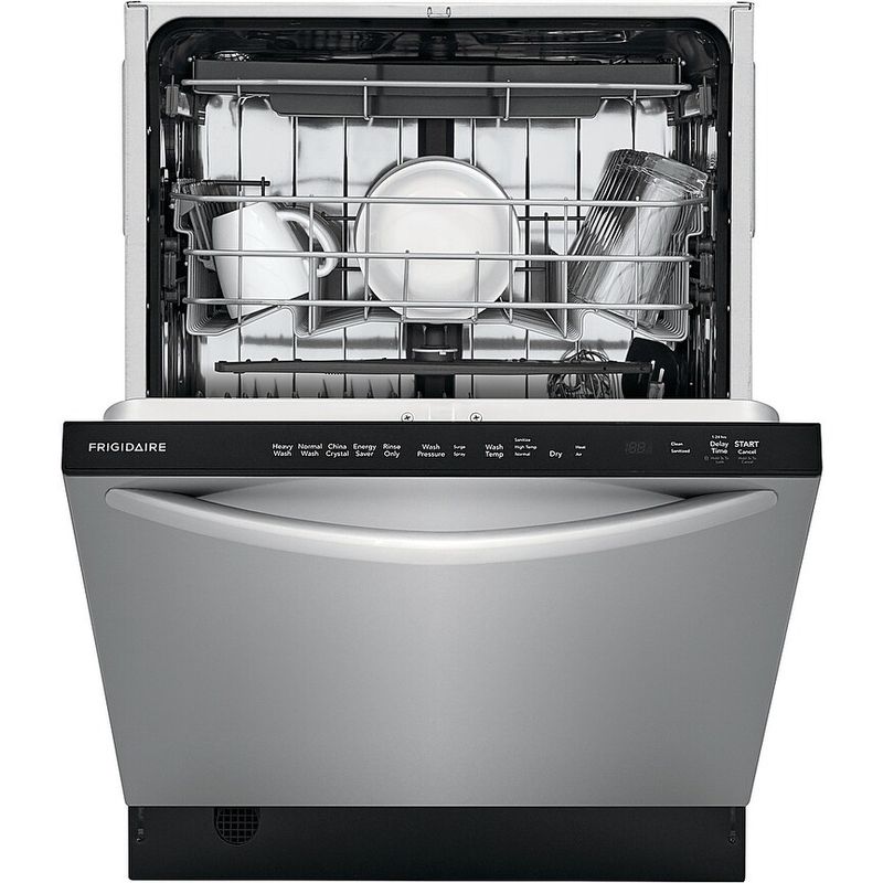 Frigidaire FDSH4501AS 24 inch Built-In Dishwasher -  Stainless Steel - Stainless Steel