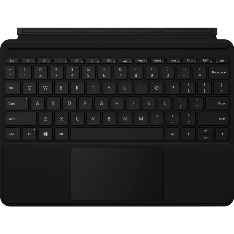 Microsoft - Surface Go Type Cover for Surface Go, Go 2, and Go 3 - Black