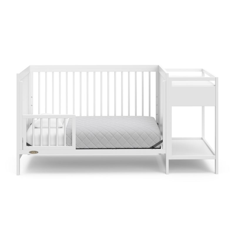 Graco Fable 4-in-1 Convertible Crib and Changer - Espresso