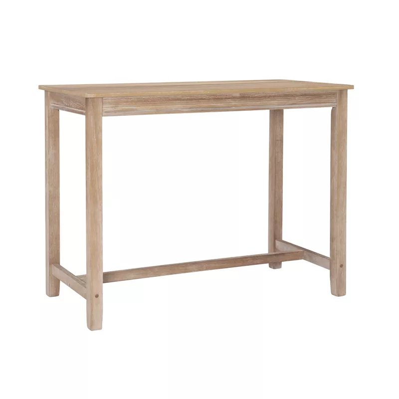 Ansley Counter Height Pub Table Distressed Brown