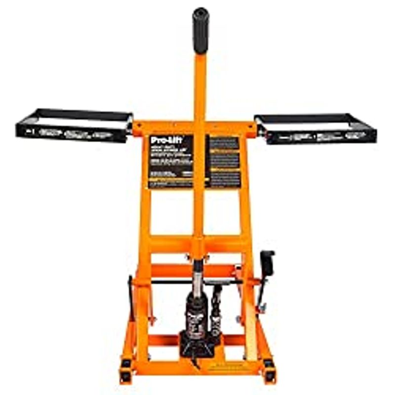 Pro Lift PL5550 Lawn Mower Lift with Hydraulic Jack for Riding Tractors and Zero Turn Lawn Mowers - 550 Lbs Capacity