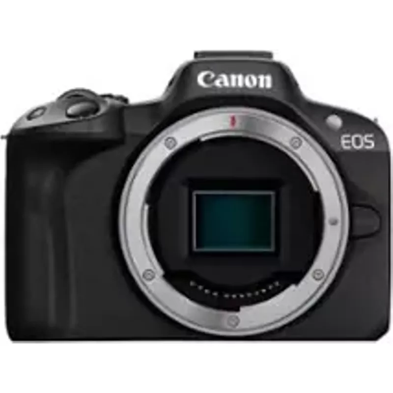 Canon - EOS R50 4K Video Mirrorless Camera (Body Only) - Black