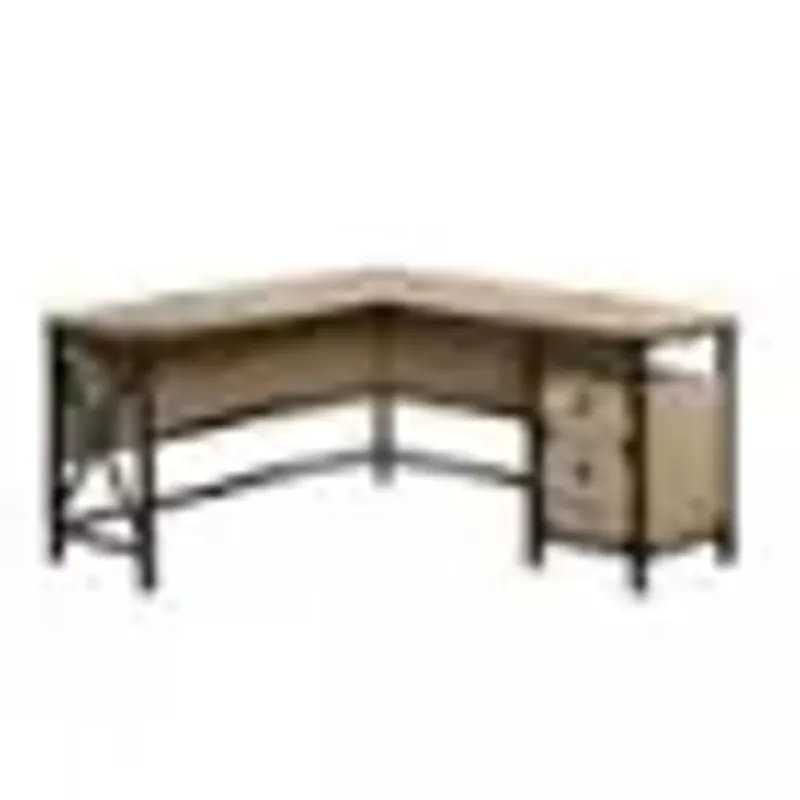 Rent to own Sauder Steel River LDesk Milled Mesquite