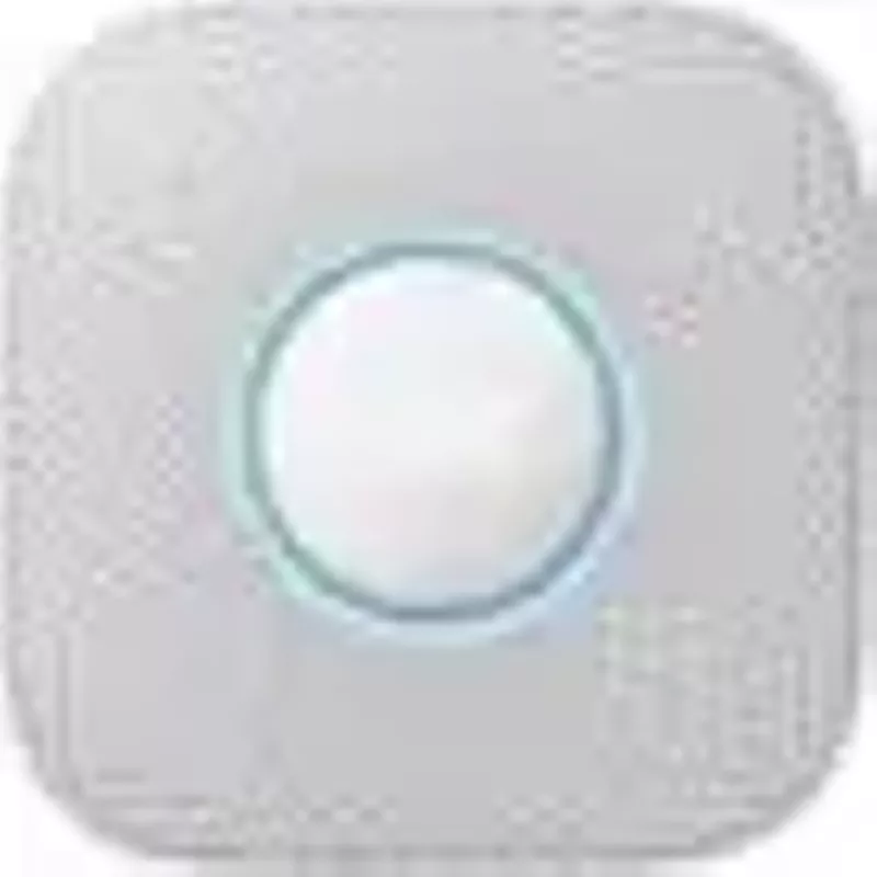 Google - Nest Protect 2nd Generation Smart Smoke/Carbon Monoxide Wired Alarm - White