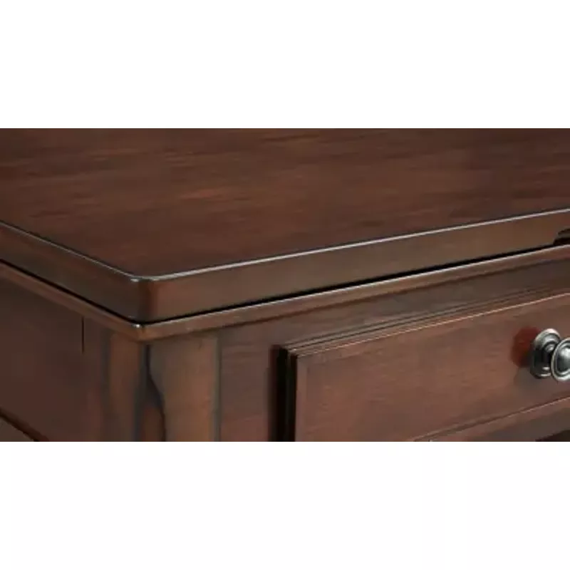Rustic Brown Porter Lift Top Cocktail Table