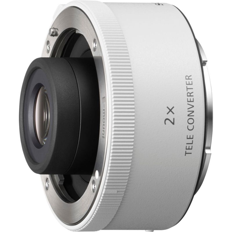 Angle Zoom. Sony - 2.0x Teleconverter Lens for Select Lenses - White