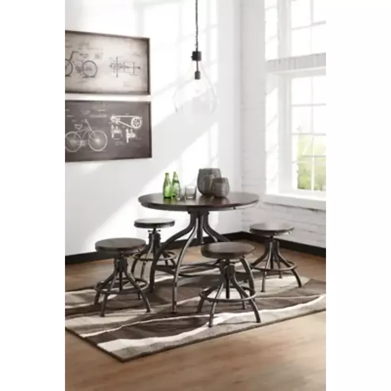 Odium Dining Room Counter Table Set (5/CN)