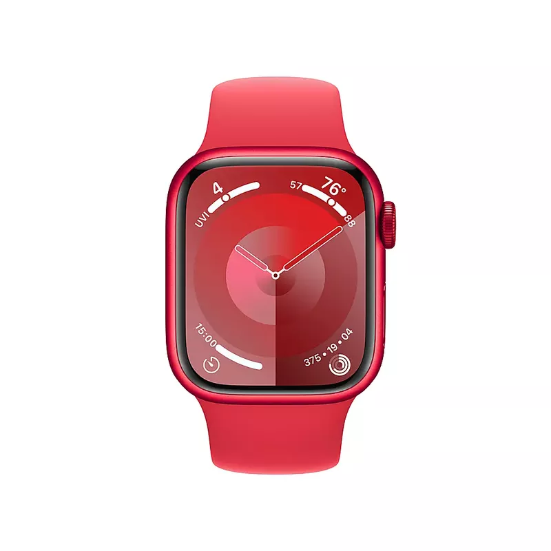 Apple Watch Series 9 GPS 45mm (PRODUCT)RED Aluminum Case with (PRODUCT)RED Sport Band - M/L