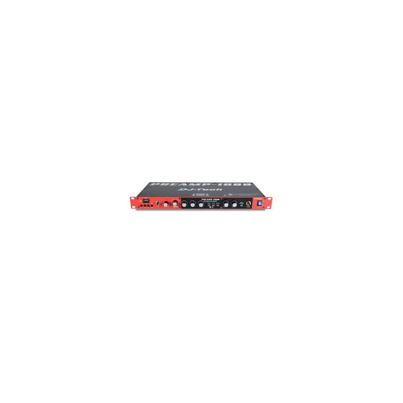 DJ Tech Preamp-1800 8 Channel Pre-Amplifier with USB Audio Interface/ USB Direct Encoder, 20Hz-20kHz Frequency Response, 10dBat 100Hz...