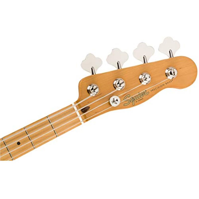 Fender Classic Vibe 4 String Bass Guitar, Right, White Blonde, Full (0374500501)