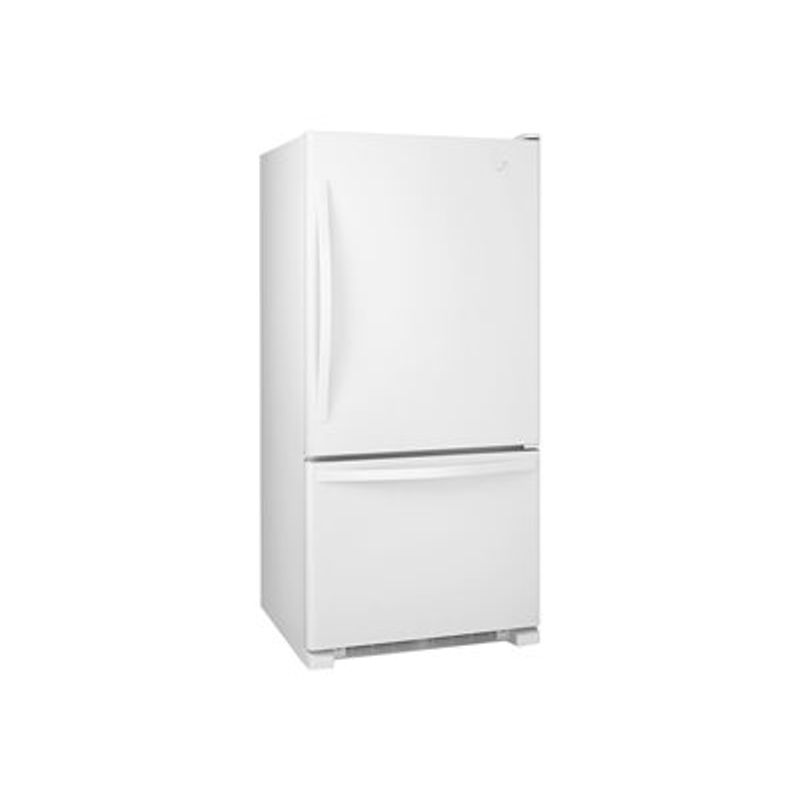 Whirlpool White Bottom Freezer Refrigerator