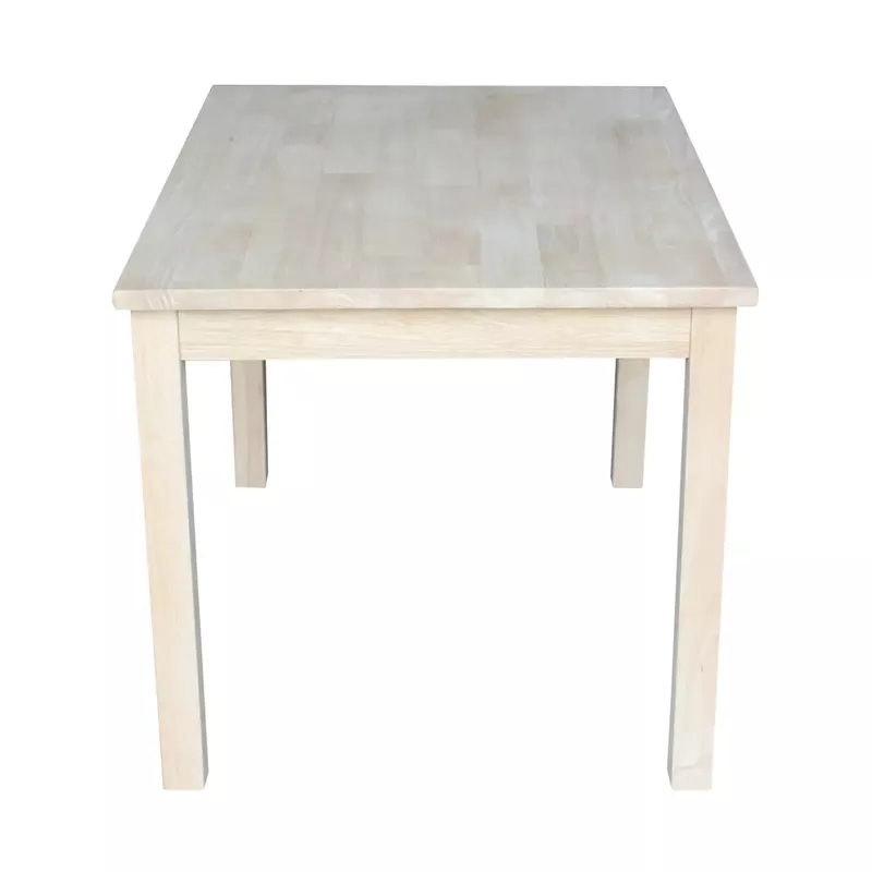 Mission Solid Wood Children's Table - White