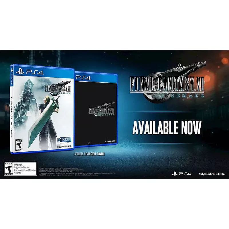 Final Fantasy VII Remake Standard Edition - PlayStation 4, PlayStation 5