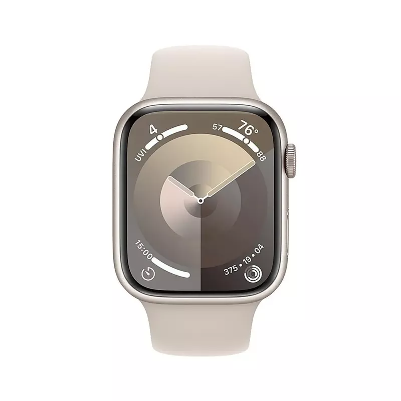 Apple Watch SE 2nd Generation (GPS + Cellular) 40mm Starlight Aluminum Case with Starlight Sport Band - M/L - Starlight